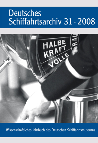 Deutsches Schiffahrtsarchiv 31 · 2008
