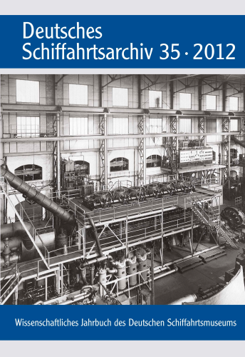Deutsches Schiffahrtsarchiv 35 · 2012